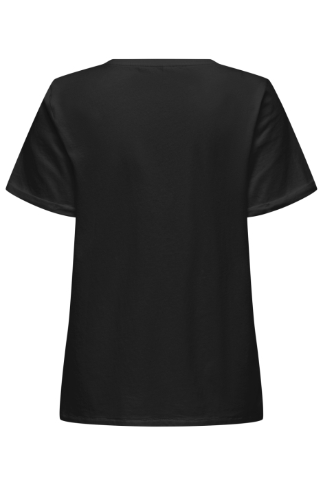Only onlline life s/s o-neck print top c